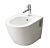 TOTO NC Series NC bidet, wallhung with tap hole, with overflow - OPEN BOX SALE