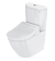 Combination TOTO WASHLET RG Lite with side connections + TOTO NC close coupled & Ceramic cover 